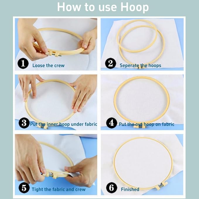 DIY Punch Needle Kits Goose and Flower Garland Easy - Image 4