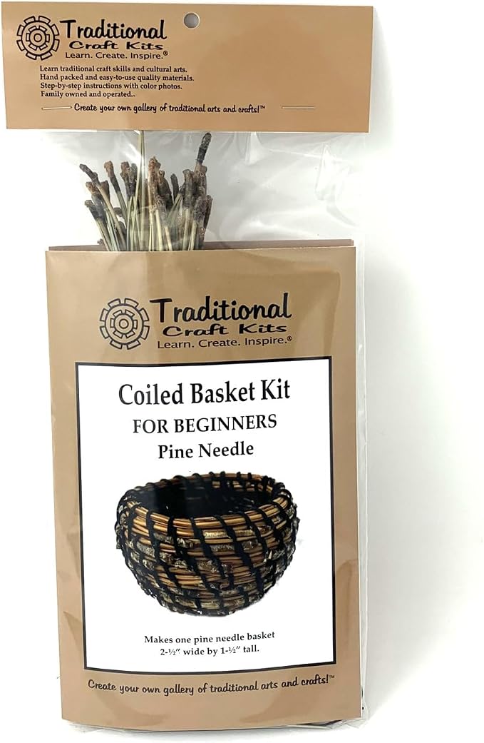 Traditional Craft Kits Coiled Basket Weaving Kit - Image 5