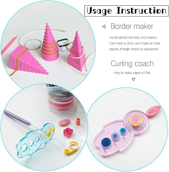 IMISNO Paper Quilling Kits - Image 4