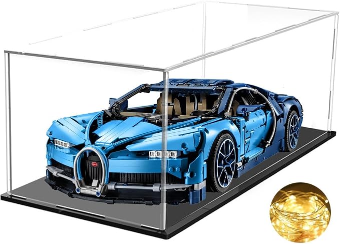 DuvinDD Acrylic Display Case for 1/8 Scale Model Car Large Lego Display Case - Image 2