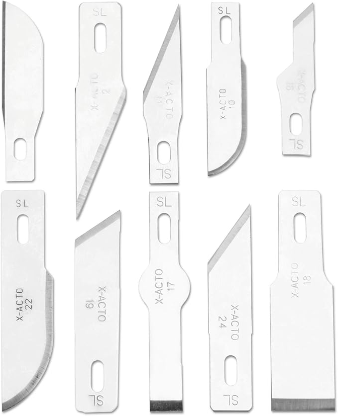 X-ACTO Compression Basic Knife Set, Includes 3 Knives, 13 Blades, Soft Carry - Image 4