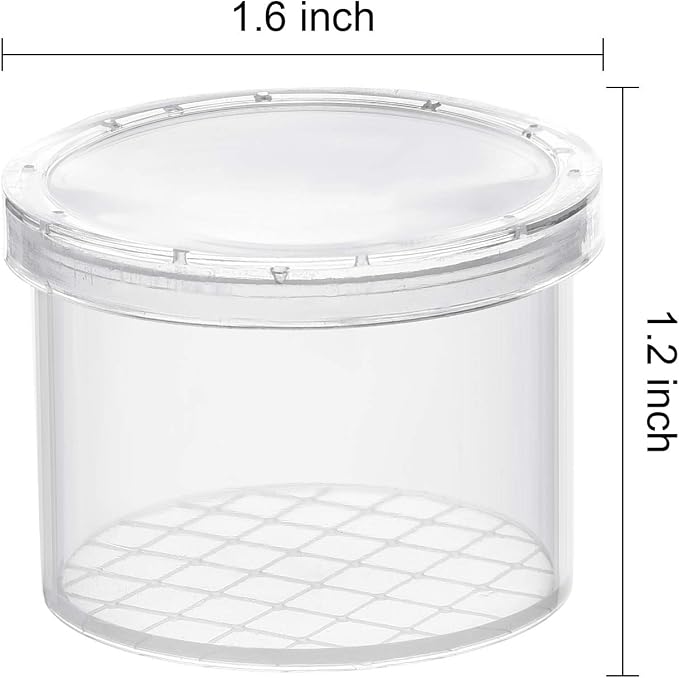 Coopay 20 Pcs Bug Jars Critter Insect Cage Magnifying Insect Box Bug Magnifier - Image 2
