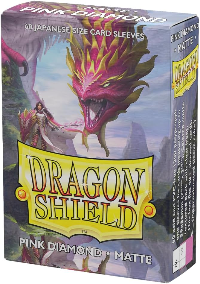 Dragon Shield | Japanese Size Card Matte Sleeves | 60 CT by DragonShield