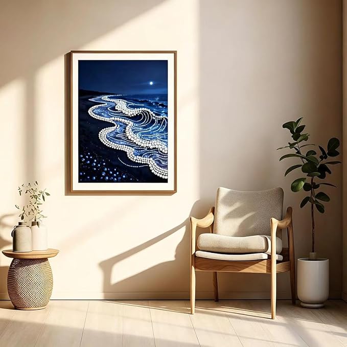 Sea Wave Special Shaped Diamond Art Painting Kits - Image 4