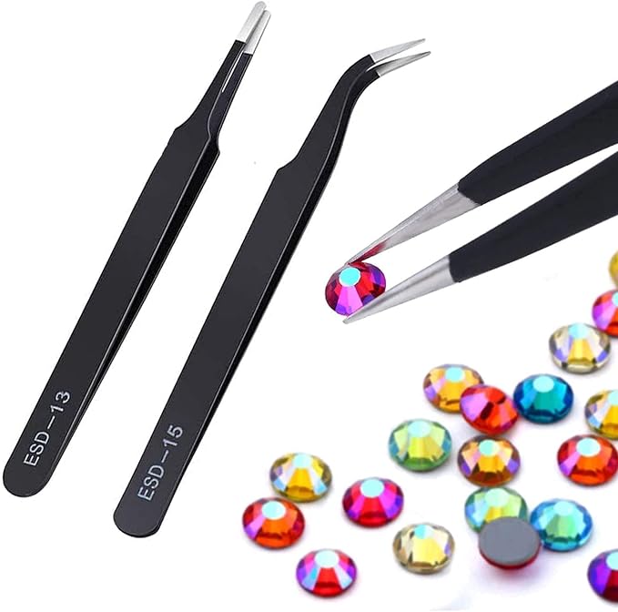 11 Pcs Silicone Resin Mold Tools Set Stirring Needle Spoon Tool Tweezers - Image 6