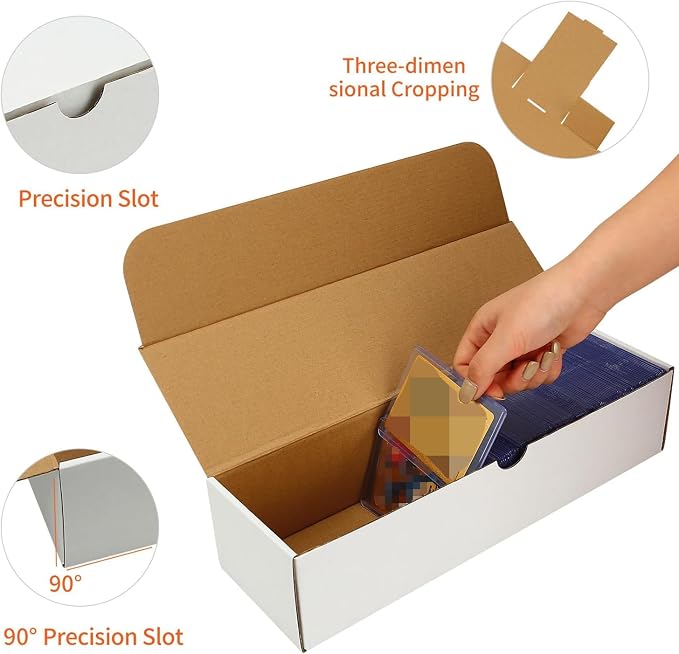 2-Pack • 1600-Count Trading/Gaming Card Box – Fits Toploaders & Sports Cards – - Image 4