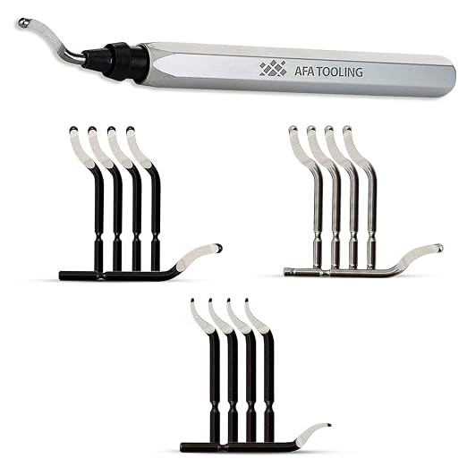 AFA Tooling - Deburring Tool Micro-Polished & Anodized Handle by AFAToolingApprovedforAutomotive