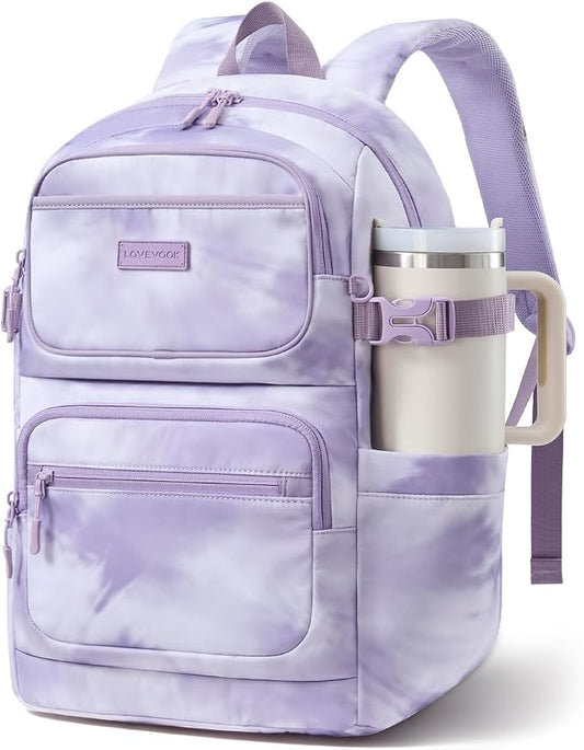 LOVEVOOK School Backpack for Teen Girls & College Students, Large Capacity by LOVEVOOK