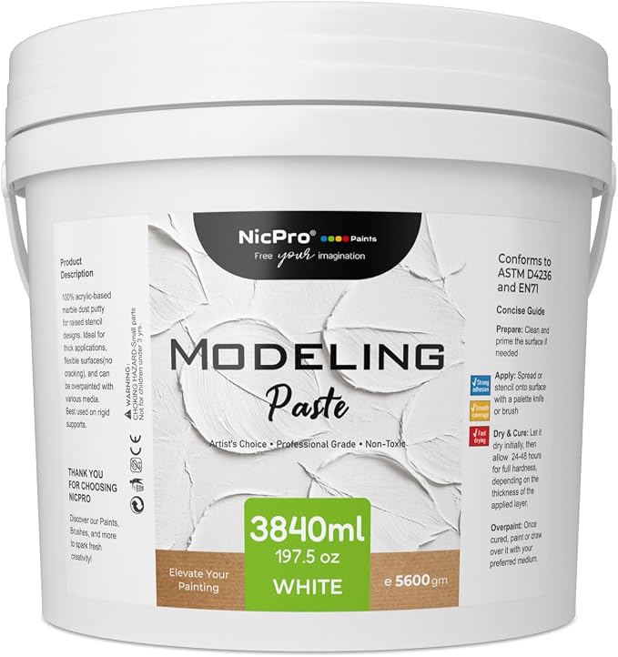 Nicpro Modeling Paste 3840ml/197.5 oz by Nicpro