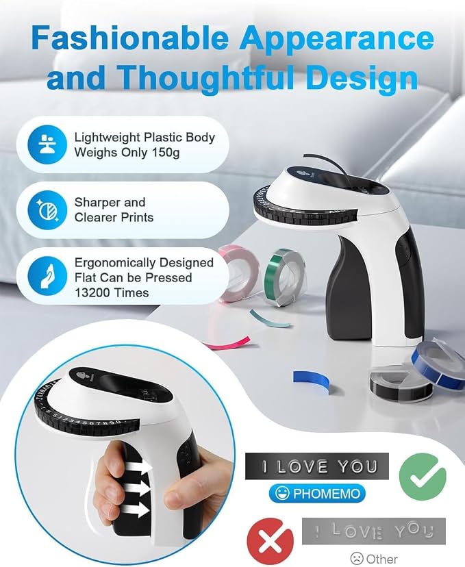 Phomemo Embossing Label Maker Machine - Image 5