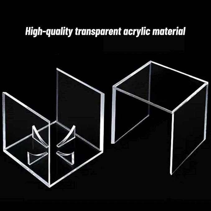 Baseball Display Case, Built-In Stand. 3.15" Square Fits Official Balls to - Image 6