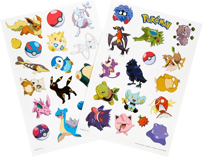 Crayola Giant Pokemon Coloring Book, 2 Sticker Sheets, Coloring Book - Image 4