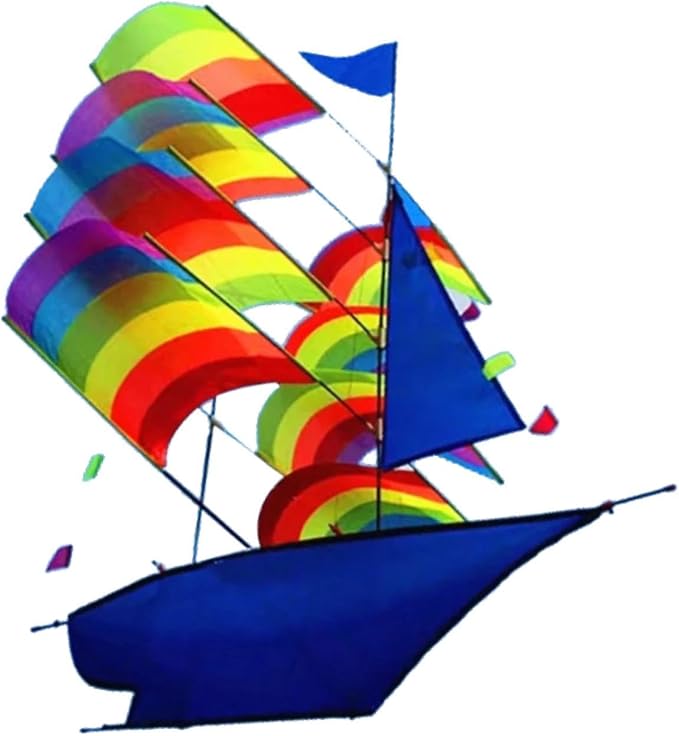 Big Kite Rotating Kite Giant Easy to Fly Soft Lotus-Shaped Soft Kite Flying - Image 7