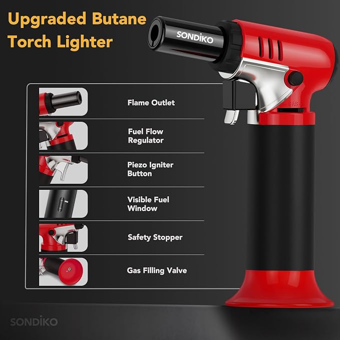 Sondiko Butane Torch Lighter - Image 3