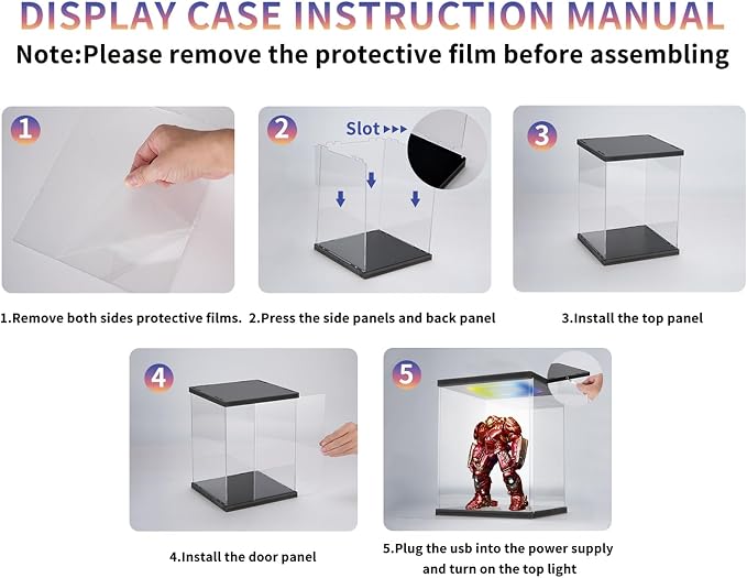 Clear Acrylic Display Case - Image 8