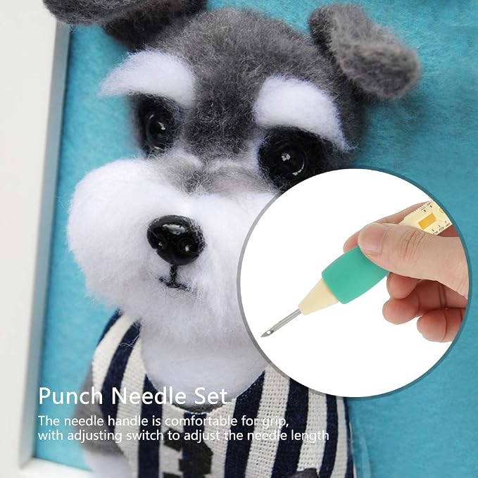 Punch Needle Embroidery Set Embroidery Needle Punch - Image 8