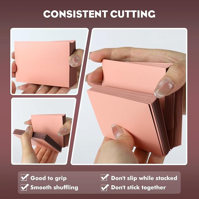 Peach Pink Dual Matte Card Sleeves, Katomula Card Sleeves - Image 6