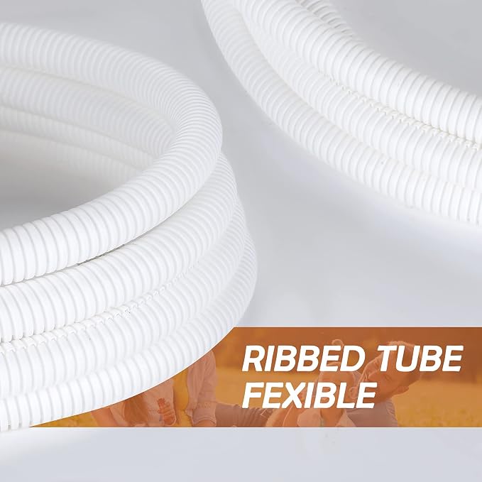 ZhiYo 20FT 1/4” Wire Loom Split Tubing Auto Wire Conduit Flexible Cover | High - Image 5