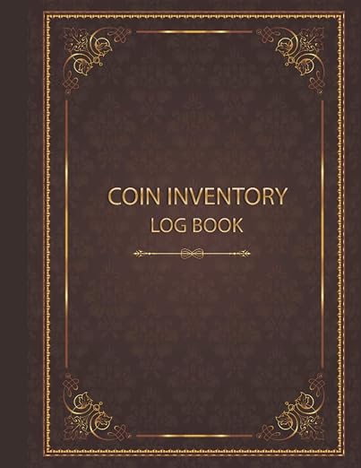 Coin Inventory Log Book: Vintage by Unknown