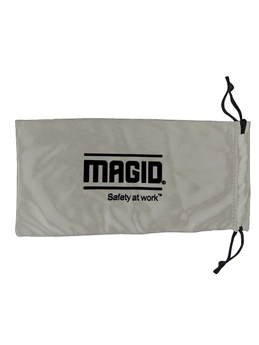 MAGID Y50 Safety Glasses for Construction | Coyote Tan Frame — 1 Pair, ANSI - Image 2