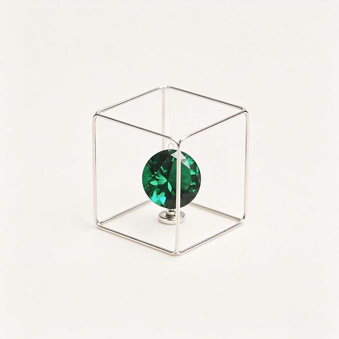 Emerald Green Color Cubic Zirconia Loose Beads Unset - Image 6