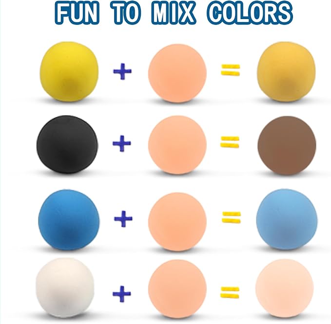 ifergoo Skin Air Dry Clay, DIY Creative Modeling Clay - Image 5