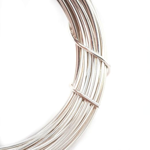 925 Sterling Silver Wire, 20 Gauge, Half Hard, 3FT by CRAFT WIRE | Sterling - Image 2
