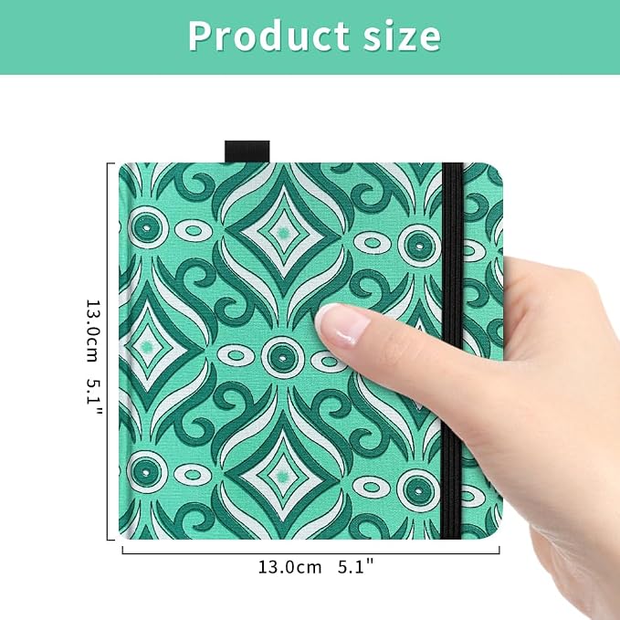 E-WEICHEN 5x5 Handy Portable Handmade Cloth Fabric Hardcover Sewing Binding - Image 2
