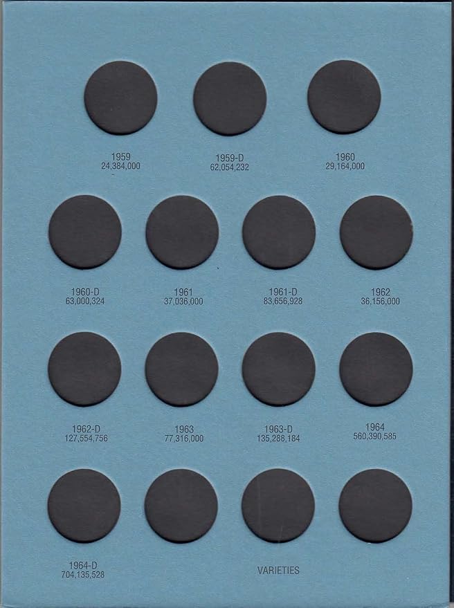 Whitman US Washington Quarter Coin Folder Volume 2 1948 – 1964 #9031 - Image 4