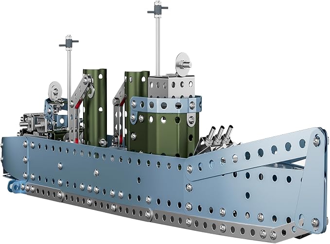 Lucky Doug Stem Building Projects Model Cruiser Ocean Ship Set, 504 Pieces Stem - Image 8