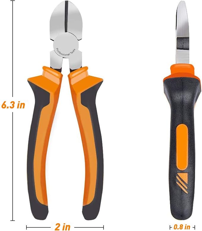 BOENFU Wire Cutter for Artificial Flowers, Chicken Wire 6 inch Side Cutters - Image 2