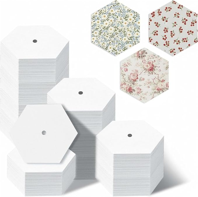 2050 PCS 1" Paper Piecing for Quilting DIY Patchwork Sewing Crafts for DIY by Unknown