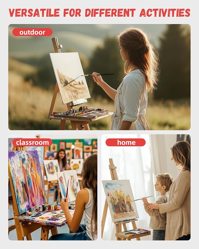 Simetufy 12 Pcs 12x16Inch Large Canvas Boards - Image 8