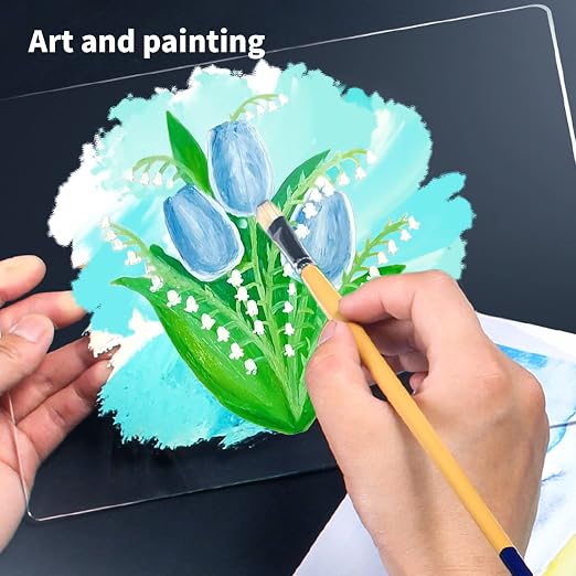 Art3d 10-Pack of 16×20" PET/Plexiglass Sheets, Transparent Clear Flexible - Image 8