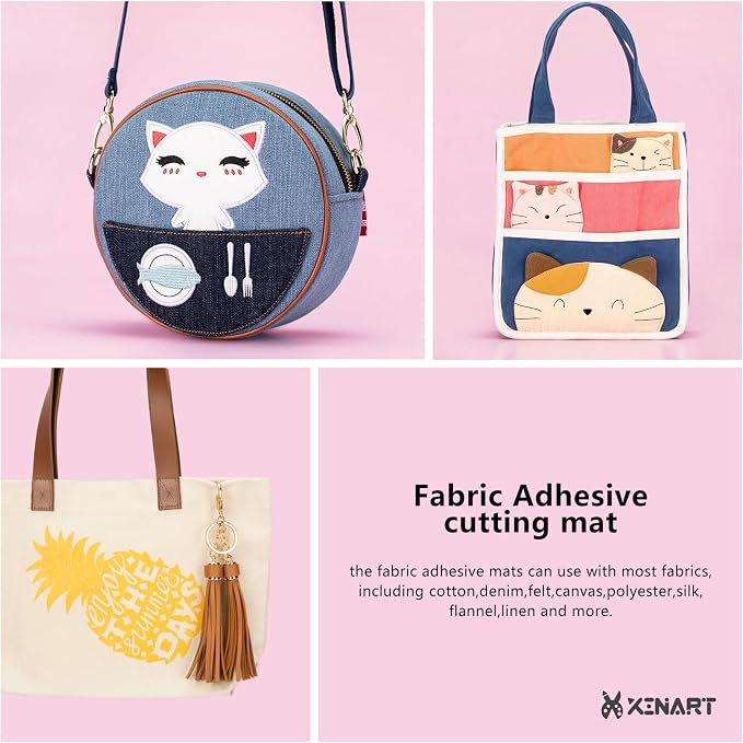 Xinart Cutting Mat for Cricut Maker 3/Maker/Explore 3/Air 2/Air/One Fabric - Image 3