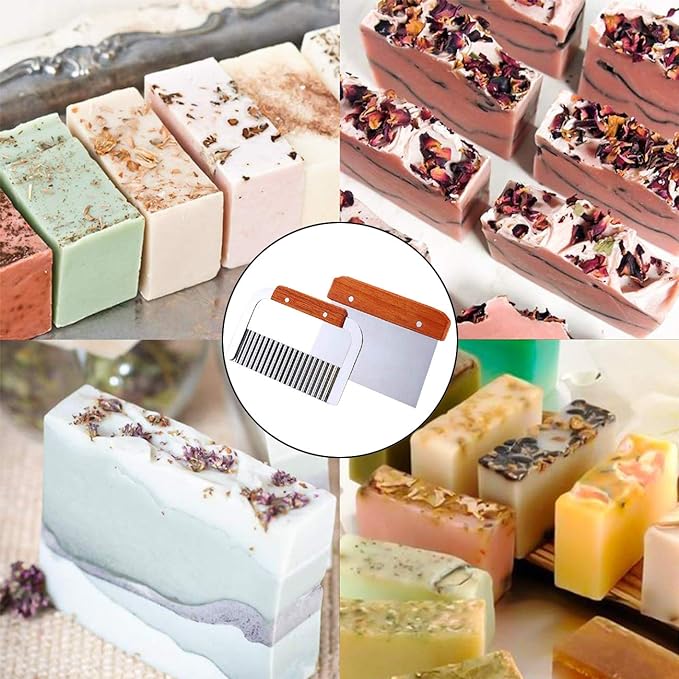 Ogrmar Silicone Soap Molds Kit-42 oz Wooden Silicone Rectangular Mold - Image 5