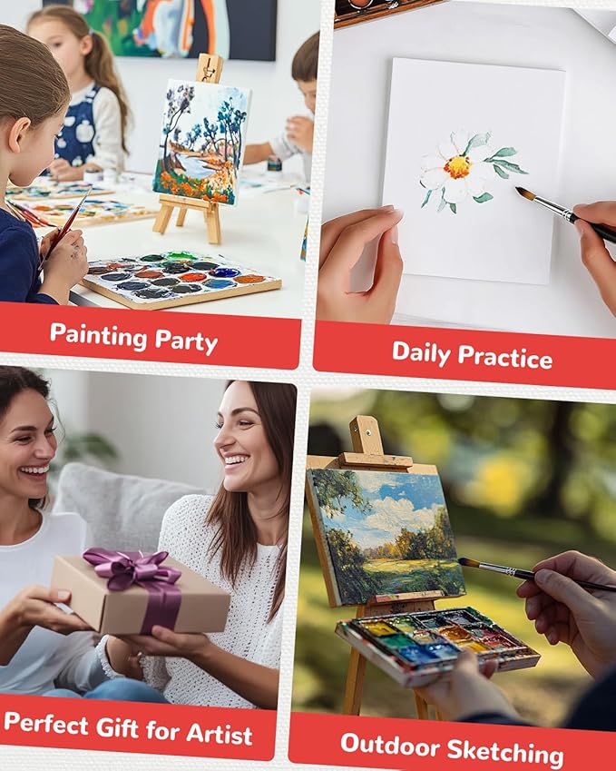 40Pcs 11x14inch Canvas Boards for Painting, Art Canvas Panels 100% Cotton | - Image 4