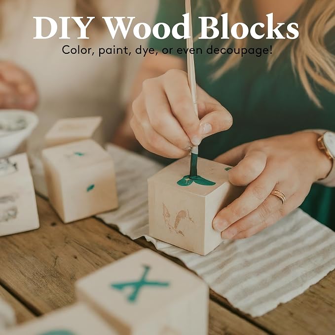 DIY Wood Cubes 1-1/2-inch, and Blank Wood Dice, by Woodpeckers - Image 2