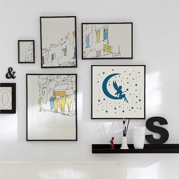 GORGECRAFT Moon Goddess Logo Stencil Reusable Star Wall Painting Template Large - Image 6