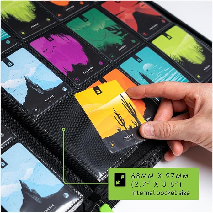 Vault X 12 Pocket Zip Trading Card Binder 480 Cards Exo-Tec | Holds 480 - Image 4