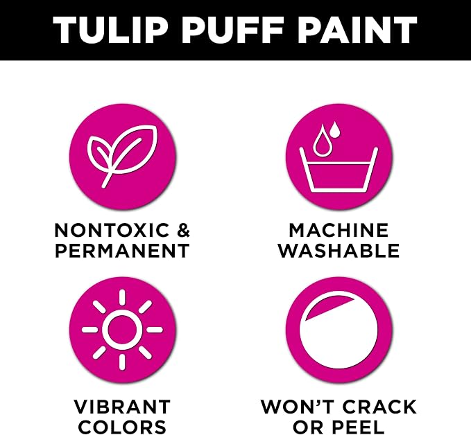 TULIP Dimensional Fabric Paint 41412 Dfpt 4Oz Slick Neon Green, 4 Fl Oz - Image 4
