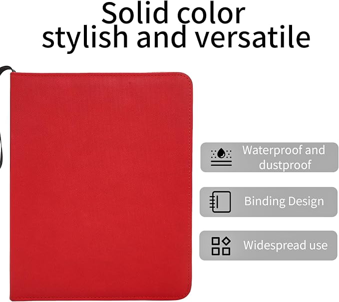 Card Binder – 720 Capacity, Zippered Trading Card Holder - Image 6