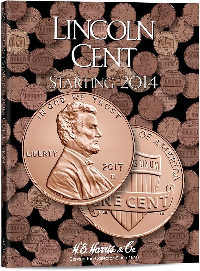 H.E. Harris & Co US Lincoln Cent Coin Folder 2014 – Date Volume 4 #4002 by Unknown