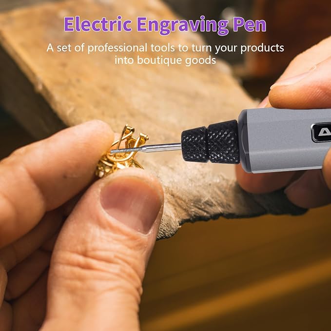 AM ARROWMAX Mini Engraving Pen: Ultimate Cordless Portable Tool - Image 5