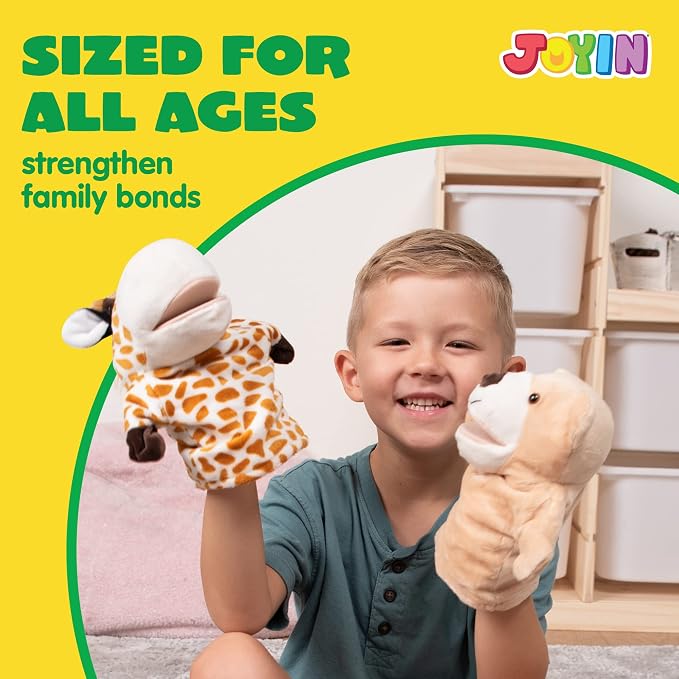 JOYIN 6Pcs Kids Hand Puppet Set - Image 5