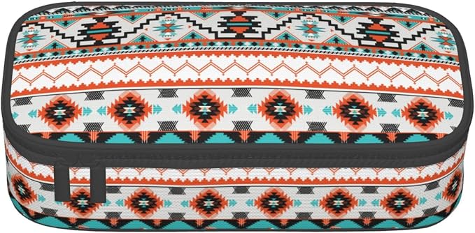 Aztec Ethnic Tribal Pencil Case Organizer Big Capacity Pencil Pouch Stationery - Image 8