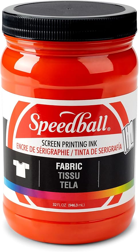 Speedball 004609, Fabric Screen Printing Ink, 32 Fl oz. by SpeedballArt