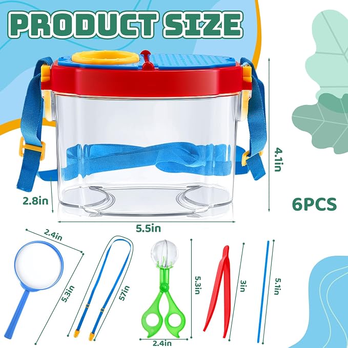 36 Pcs Bug Catcher for Kids, Bug Catching Kit - Image 2