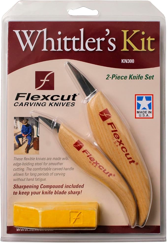 Flexcut Whittler’s Knife Kit 2-Piece Set - Image 2