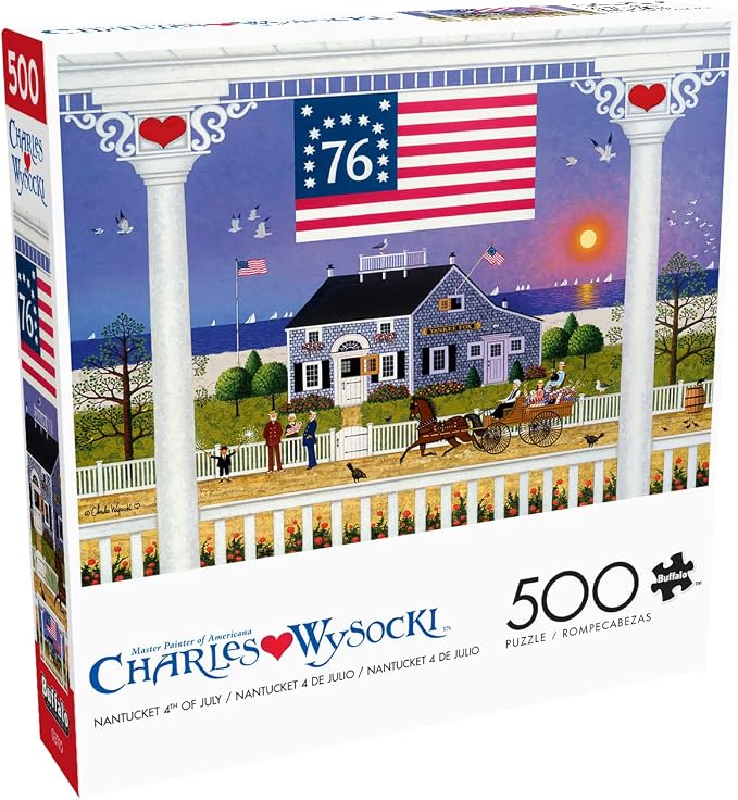 Buffalo Games Charles Wysocki Nantucket Jigsaw Puzzle by BuffaloGames